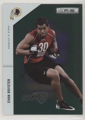 2011 Panini Rookies & Stars Longevity Rookie Emerald /25 Evan Royster #189 RC - Image 1 of 2
