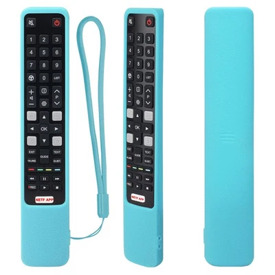 Étui de Protection en Silicone pour RCA TCL Télécommande RC802N 43P20US 43S60... - Photo 1/4