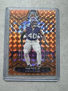 Ivan Pace Jr. Minnesota Vikings Mosaic Prizm Orange /199 NFL Football 2024 - Bild 1 von 2