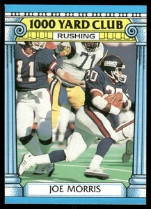 1987 Topps #3 Joe Morris New York Giants Football Karte - Bild 1 von 2