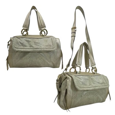 Bolso Bandolera Bolso de Mano AIMEE KESTENBERG XL Cuero Suave Metálico NUEVO SIN ETIQUETAS NUEVO Foto 1 de 4