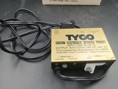 Vintage MRC Twinpower Model 202UL HO Train Transformer – Dual Cab Controller USA - Image 1 of 3