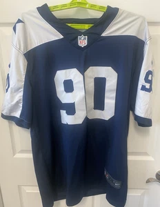 Dallas Cowboys Demarcus Lawrence #90 Nike Herren Navy Official NFL Game Trikot - Bild 1 von 9