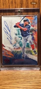 2021 DIAMOND KINGS CHRISTIAN PACHE AUTOGRAPH ATLANTA BRAVES /10 Athletics - Picture 1 of 2
