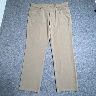 Pantalones de golf Ben Hogan para hombre elásticos activos al aire libre ligeros tecnológicos tostados talla 38x30 Foto 1 de 4