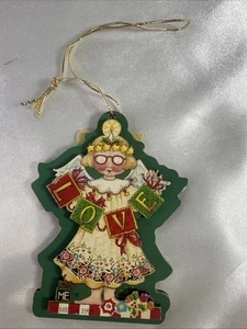 Heiraten Engelbreit Weihnachtsschmuck 1995 - Bild 1 von 2
