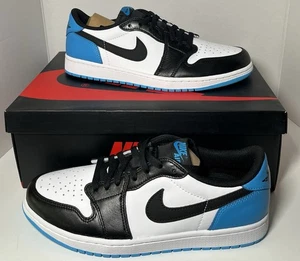 Nike Air Jordan 1 Low OG UNC Dark Powder Blue Men’s Size 11 CZ0790-104 New - Picture 1 of 6