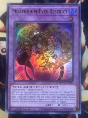 Yugioh: Millennium-Eyes Restrict - MAMA-EN064 - Ultra Rare - 1st Edition - NM - Image 1 of 2