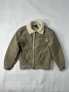 Abrigo Dickies Pana Sherpa Forrado Camionero Chaqueta Tostado Para Hombre Talla M - Imagen 1 de 19