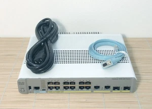 Cisco WS-C3560CX-12PD-S 3560-CX Switch 12 GE PoE+  2x10G SFP+  2x1G - Picture 1 of 1