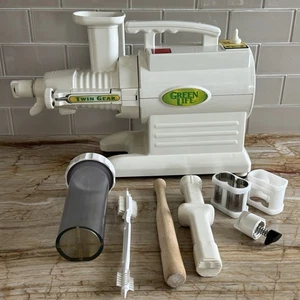 Estrattore Succo Green Life Spremiagrumi Masticatore GL-20001 Vintage TESTATO FUNZIONANTE - Foto 1 di 24