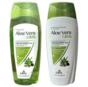Grisi ALOE VERA Shampoo Conditioner 13.5oz Bath Shower Dandruff Shampoo 2-Bundle - Picture 1 of 3