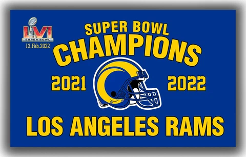 Los Angeles Rams Football Team Champion New Flag 90x150cm 3x5ft Fan Best Banner Cover