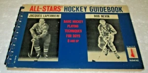 1967 ALL STARS HOCKEY RATGEBER GRUNDLEGENDE EISHOCKEYTECHNIKEN FÜR JUNGEN AB 8  - Bild 1 von 4
