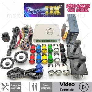 Arcade Machine Cabinet Bundle Pandora Saga DX 9800 Spiele in 1 DIY Spielkonsole - Bild 1 von 14
