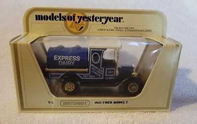 Matchbox Models Of Yesteryear  1912 Ford Model T Express Dairy Y-3 - Image 1 of 4