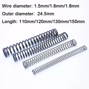 Diametro filo molla a compressione 1,5 mm 1,6 mm 1,8 mm molla acciaio lunga 110-150 mm - Foto 1 di 8