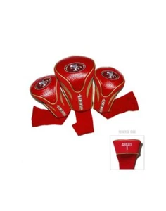 NFL Oficial Set 3 Contour Driver 3 Y Tocado San Francisco 49 Er - Imagen 1 de 1
