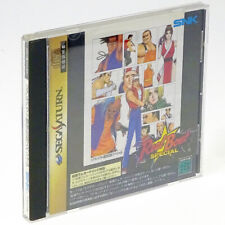 REAL BOUT FATAL FURY SPECIAL Garou Densetsu Sega Saturn Japan Import SS NTSC-J