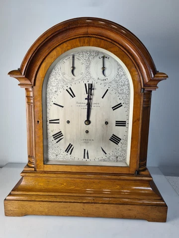 Barraud & Lunds London Triple Fusee 8 Bells Musical Bracket Clock Cover