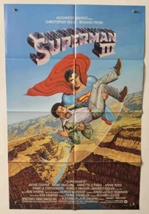 SUPERMAN 3? PÓSTER ORIGINAL DE LA PELÍCULA CINEMASTERPIECES RARO - Imagen 1 de 1