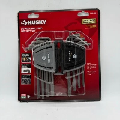 Husky Ball End Hex Set, SAE/MM (25-Piece) - Image 1 of 4