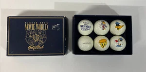 Warner Bros. Movie World Golf Club 1996 Golf Ball Set - RARE - Limited - MAXFLI - Picture 1 of 12