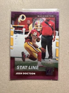2017 Donruss Season Stat Line #220 Josh Doctson #57/57 - Picture 1 of 1