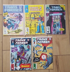 Comic Ungarn Auslandsausgabe - Transformers Comics 5x - Autobots Decepticons - Bild 1 von 13