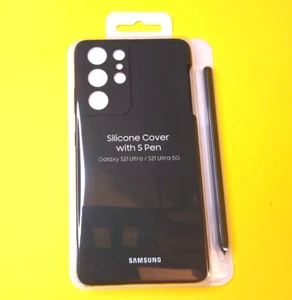 🔥BRAND NEW🔥 SAMSUNG SILICONE COVER WITH S PEN EF-PG99P FOR GALAXY S21 ULTRA 5G - Photo 1 sur 7