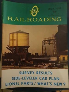 Revista de ferrocarril a escala julio de 1972 buen estado - Imagen 1 de 1