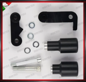 COPPIA TAMPONI PARATELAIO PER HONDA CBR 600 RR 2014 2015 PARACARENE POLIMERO - Imagen 1 de 2
