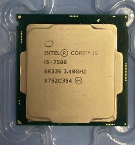 Intel Core i5 SR335 i5-7500 3.40GHz 6M Socket 1151 Quad Core Processor / CPU