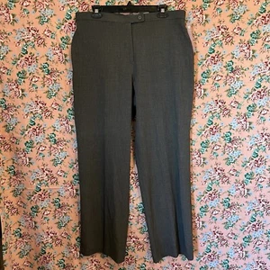 Rose Haggar NWT Grey Comfort Stretch Straight Leg Dress Pants Size 16 Average - Picture 1 of 16