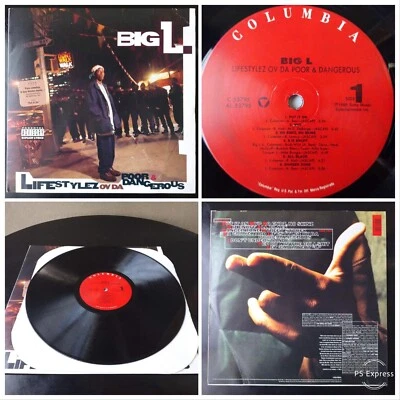 Big L / Lifestylez Ov Da Poor & Dangerous 1995 US Original 1LP Vinyl Records - Image 1 of 4