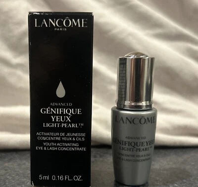 LANCOME ADVANCED GENIFIQUE YEUX SUERO OJO PERLA CLARO 5 ml / .16 oz 🔥NUEVO EN CAJA Foto 1 de 4