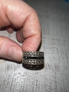 vintage tourmaline ring Size See Pics Band Bin 49 - Picture 1 of 3