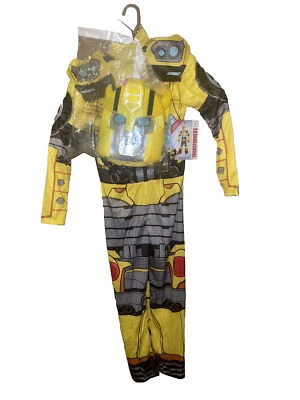 Transformers Bumblebee Deluxe Costume by Disguise, Size S 4-6, New - Image 1 of 3