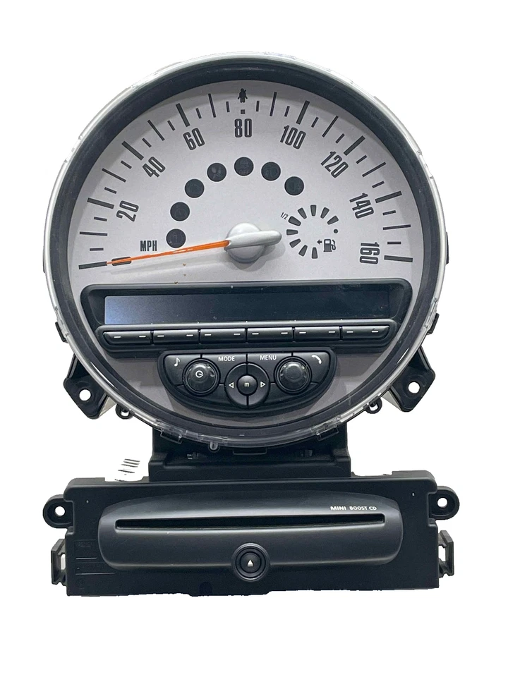 2014 Mini Cooper Radio Receiver Speedometer Boost AM FM CD Coupe OEM 65123457436 - Image 1 of 4