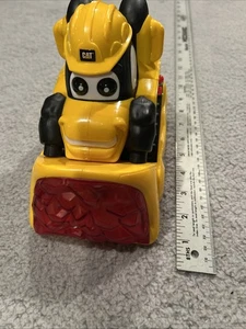 Lights and Sounds Caterpillar CAT Roll & Go Bulldozer Vehicle- Moves Talks Lites - Picture 1 of 13