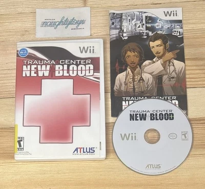 Trauma Center: New Blood (Nintendo Wii) Complete w/ Manual, Clean Disc CIB - Image 1 of 4