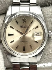 Rolex Oyster Date Precision 34mm Stainless Steel Bracelet 6694 - 1964 - Picture 1 of 9