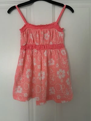 Girls Ocean Pacific Pink Summer Top Age 7-8 Years - Image 1 of 4