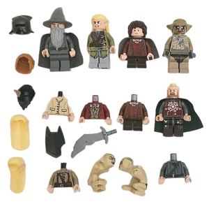 Lego Lord of the Rings Minifigures Parts Accessories Lot LOTR Hobbit Elf Wizard - Picture 1 of 10