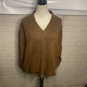 Neu mit Etikett Stitch Drop Damenpullover Rinde V-Ausschnitt weicher Langarm Größe Small - Bild 1 von 6