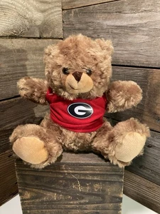 Georgia Bulldogs Stuffed Teddy Bear Plush Toy Jersey - Picture 1 of 4