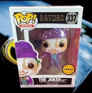 The Joker 1989 Chase funko # 337 (nib)With Pop Protector  - Picture 1 of 7
