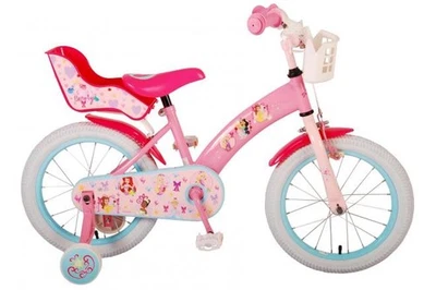 B-WARE - Disney Princess Kinderfahrrad - Mädchen - 16 Zoll - Rosa - Bild 1 von 4