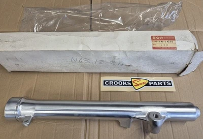 NOS 51141-14230 RM250 X 1981 Genuine Suzuki Left Hand Outer Fork Tube - Image 1 of 4