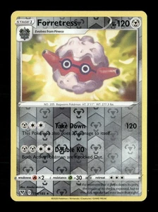 Holograma inverso Forretress raro SWSH04: voltaje vívido 114/185 casi nuevo Pokémon LP - Imagen 1 de 2